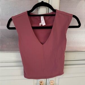 Athleta Mauve Sleeveless Top